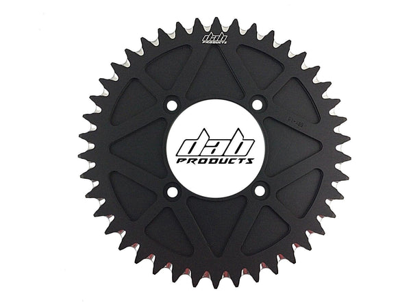 DAB PRODUCTS 4 BOLT REAR FIM STYLE TRIALS SPROCKET 42T TEETH BLACK MONTESA TRS - Trials Bike Breakers UK