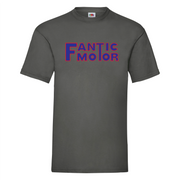 DAB PRODUCTS FANTIC MOTOR  T SHIRT CHARCOAL