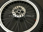 2004>2015 GAS GAS PRO FRONT WHEEL WITH DISC & TYRE TO FIT MARZOCCHI FORKS