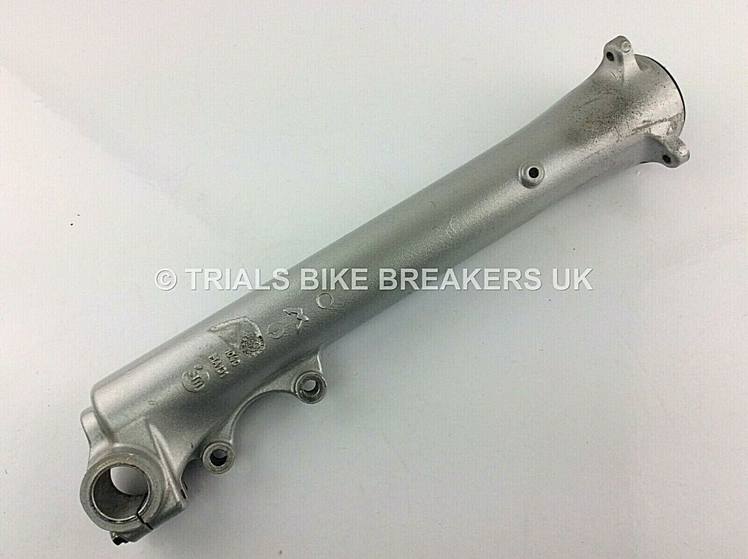 GAS GAS TXT PRO 40MM MARZOCCHI LOWER FORK LEG - LEFT SIDE SILVER