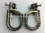 Load image into Gallery viewer, RAPTOR TITANIUM TRIALS FOOTRESTS FOOTPEGS GAS GAS 4RT BETA TRS SHERCO MONTESA - Trials Bike Breakers UK

