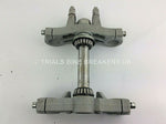 Load image into Gallery viewer, BETA MINI TRIAL TRIPLE CLAMPS YOKES WITH BAR CLAMPS - Trials Bike Breakers UK
