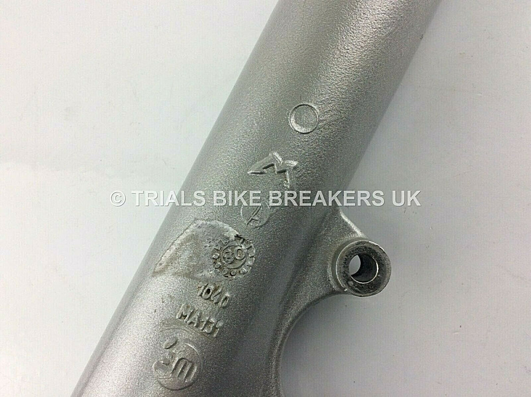 GAS GAS TXT PRO 40MM MARZOCCHI LOWER FORK LEG - LEFT SIDE SILVER