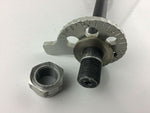 Load image into Gallery viewer, 2008 BETA REV3 REAR AXLE SPINDLE WITH SNAIL CAMS AND NUT - Trials Bike Breakers UK
