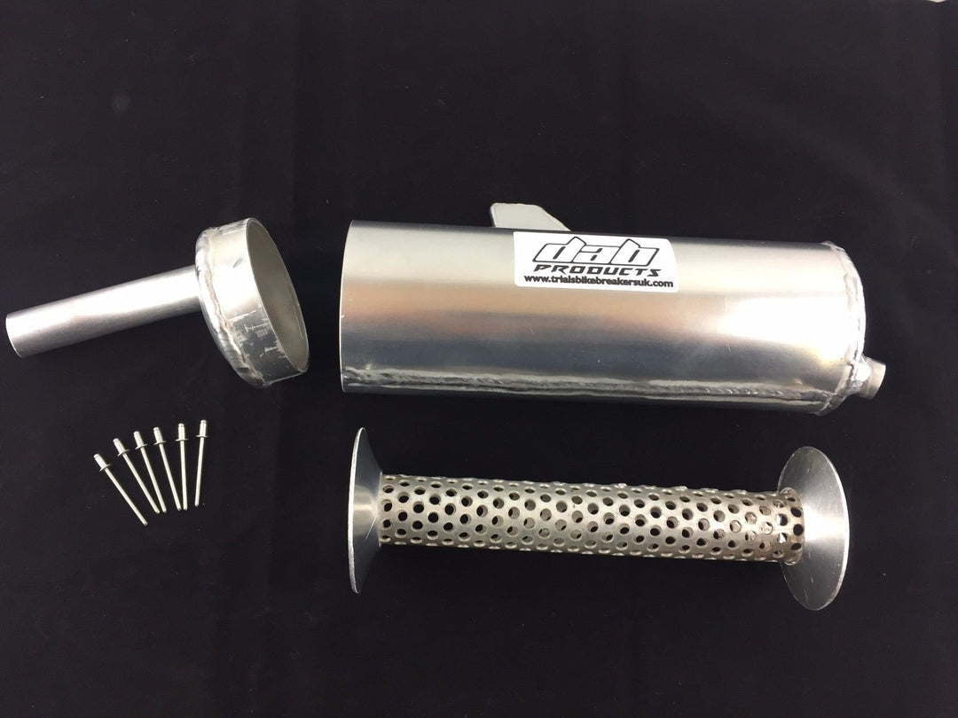 DAB PRODUCTS FANTIC 200 REAR KICK REPACKABLE ALLOY SILENCER