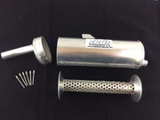 DAB PRODUCTS FANTIC 200 REAR KICK REPACKABLE ALLOY SILENCER