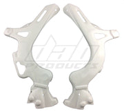 DAB PRODUCTS BETA EVO WHITE FRAME COVERS PROTECTORS 2009-2018 - Trials Bike Breakers UK