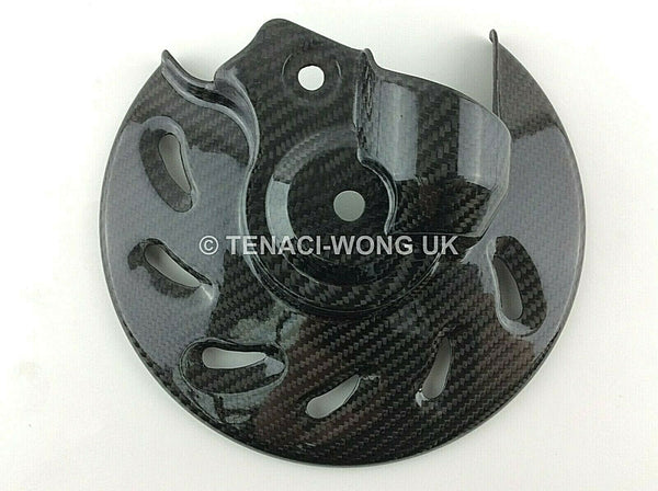 TENACI-WONG TWC200 CARBON FIBRE FRONT BRAKE DISC COVER PROTECTOR - Trials Bike Breakers UK