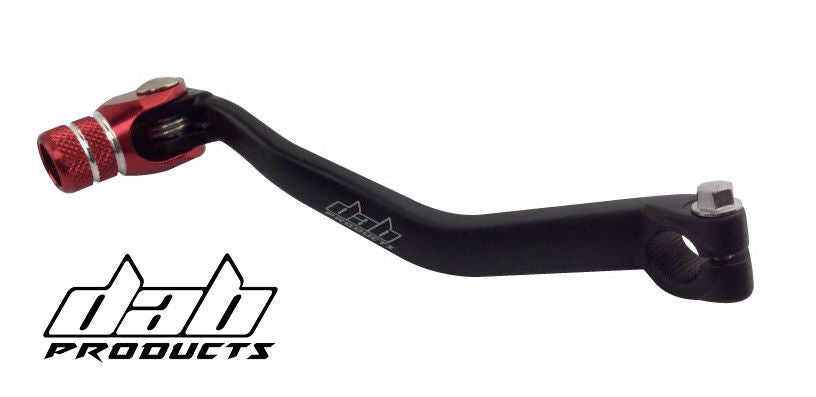 DAB PRODUCTS MONTESA COTA 315R & 4RT PERFORMANCE GEAR LEVER PEDAL BLACK/RED - Trials Bike Breakers UK