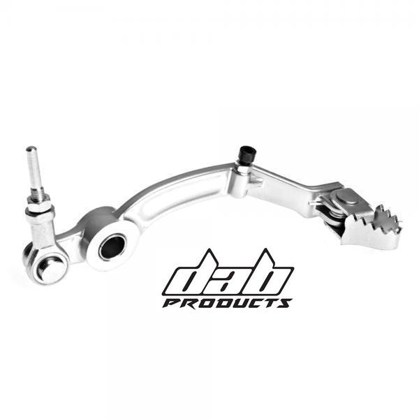 DAB PRODUCTS GAS GAS TXT PRO  REAR BRAKE LEVER PEDAL SILVER 2009-2018 - Trials Bike Breakers UK