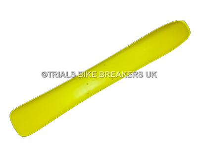 GENUINE 1994>2000 GAS GAS TRIALS FRONT MUDGUARD FENDER YELLOW