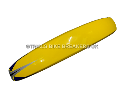 GENUINE 2001>2017 GAS GAS TRIALS FRONT MUDGUARD FENDER YELLOW