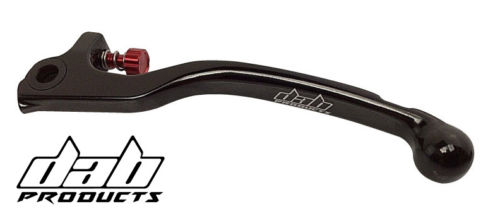 DAB PRODUCTS PERFORMANCE TRIALS GRIMECA CLUTCH LEVER & ADJUSTER BLACK/RED BETA - Trials Bike Breakers UK